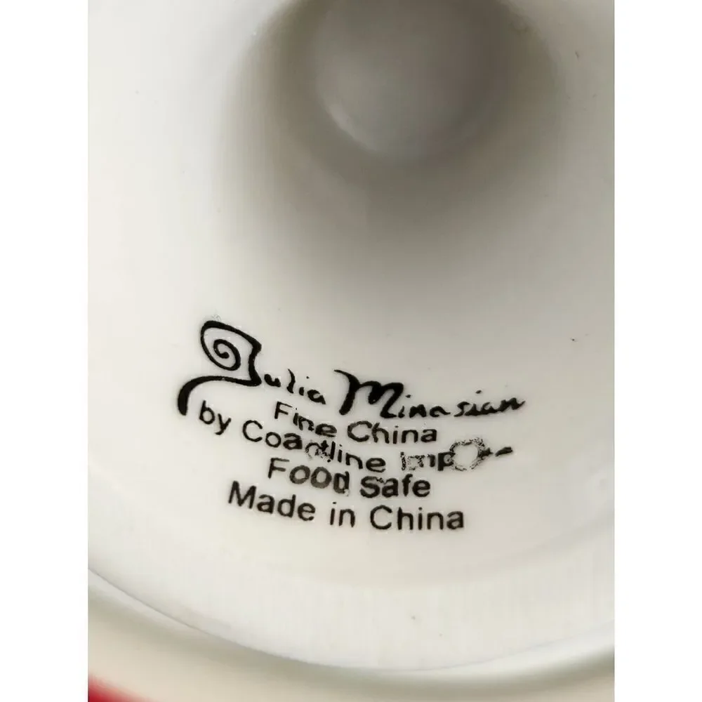 Julia Minasian ceramic cupcake stands pioneer women mini pie plate bundle Joyce